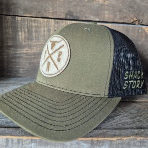 Casquette Cowhide Laser Patch Shack Story