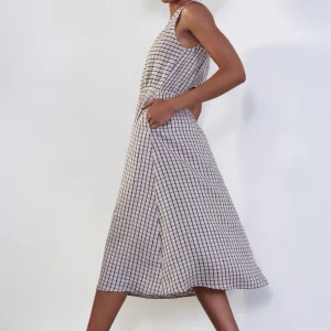 DAGG & STACEY Robe Stevie - Avoine et Noir