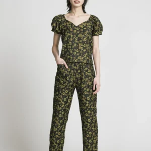 ALLISON WONDERLAND Pantalon Relax - Jacquard