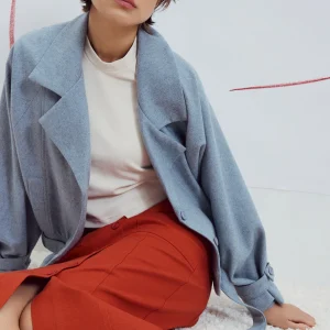 EVE GRAVEL Veste Gema - Ciel