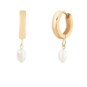 TWENTY COMPASS Boucles d'Oreilles Perles