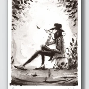 FRED JOURDAIN Affiche Ophelia