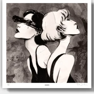 FRED JOURDAIN Affiche Gemini