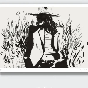 FRED JOURDAIN Affiche Vagabonde