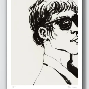 FRED JOURDAIN Affiche Mod Boy